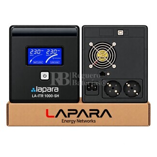 SAI 1000VA 700W Sinusoidal Pura LCD | Lapara LA-ITR 1000-SH